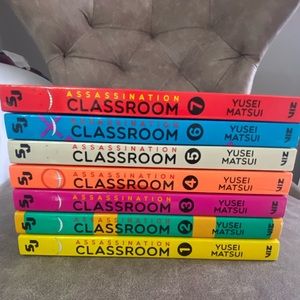 ASSASSINATION CLASSROOM books 1-7